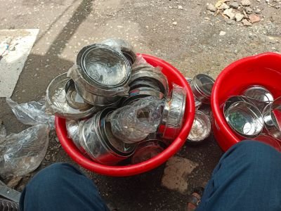 Flood Water Affected Stock of Home Appliances